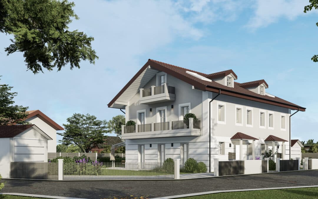 Neubau 2 Passivbau DHH-Villen in Strasslach-Dingharting